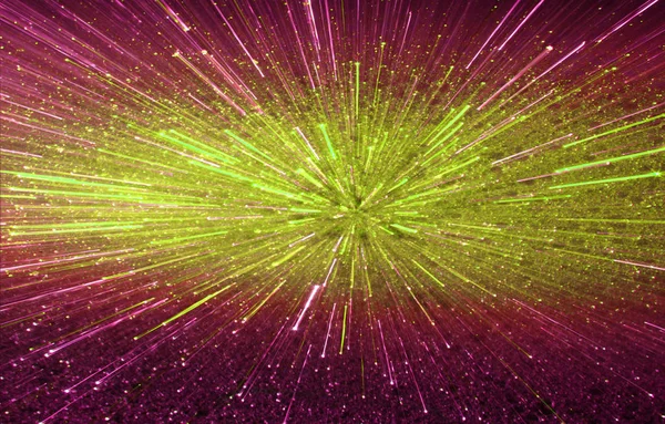Renkli Işık Patlama Görüntüsü — Stok fotoğraf