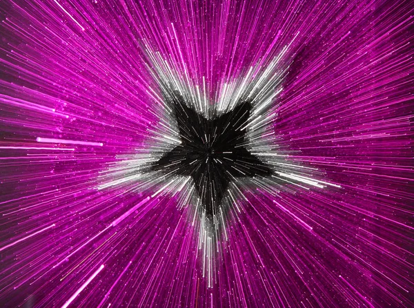 Abstract Speed Effetto Silver Star Purple Background — Foto Stock