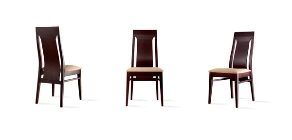 Modern Chairs White Background — Stock Photo, Image