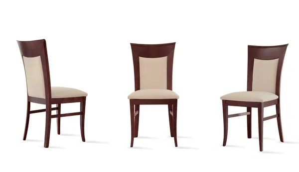 Modern Chairs White Background — Stock Photo, Image