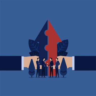 İş birliği bir oku bir vizyon için bir araya getirdi.