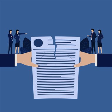 İşletme el yırtılması sözleşme sözleşmesi metaforu iptal edildi