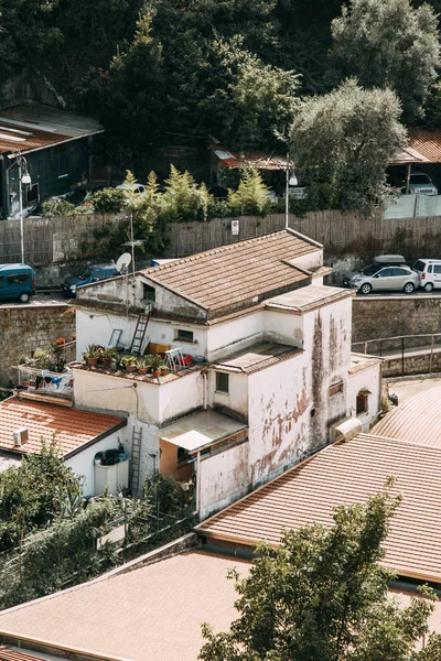 Blick Auf Die Stadt Sorrent Italien Panorama Und Draufsicht Tag — Stockfoto