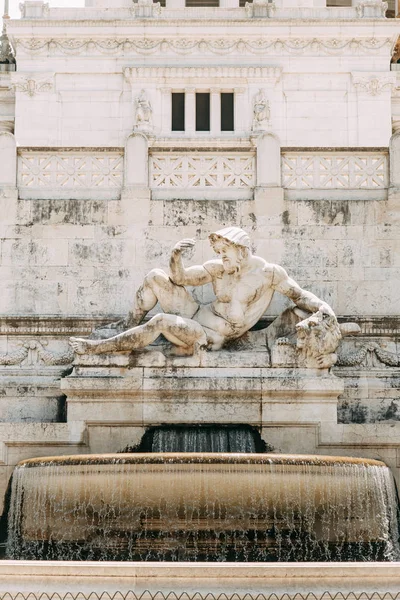 Architecture Rome Italian Style Stucco Sights Old Town Tourist Places — Stock Photo, Image