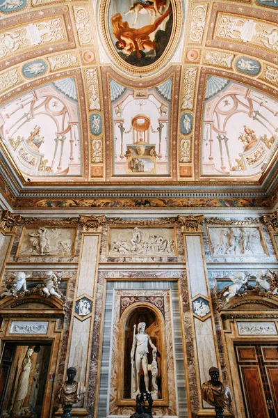 Galería Borghese Roma Atracción Histórica Patrimonio Cultural Pinturas Esculturas Grandes — Foto de Stock