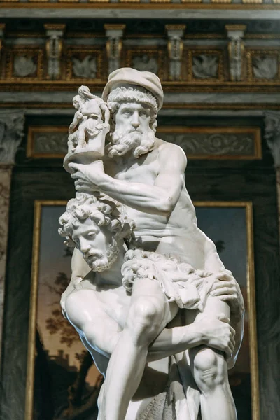 Galleria Borghese Rom Historiska Attraktion Kulturarv Målningar Och Skulpturer Stora — Stockfoto