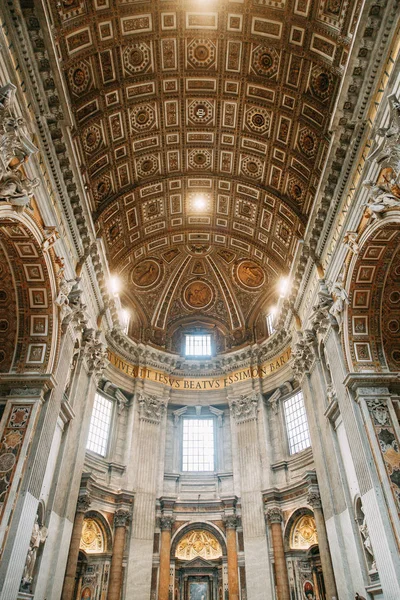 Ciudad Del Vaticano Plaza San Pedro Vista Desde Parte Superior — Foto de Stock