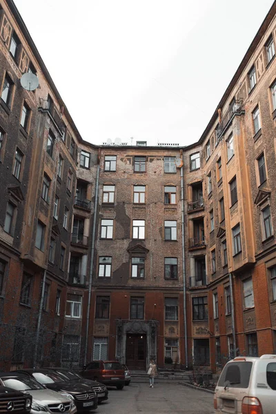 Arquitectura Formal San Petersburgo Los Puentes Dique Del Río Neva — Foto de Stock