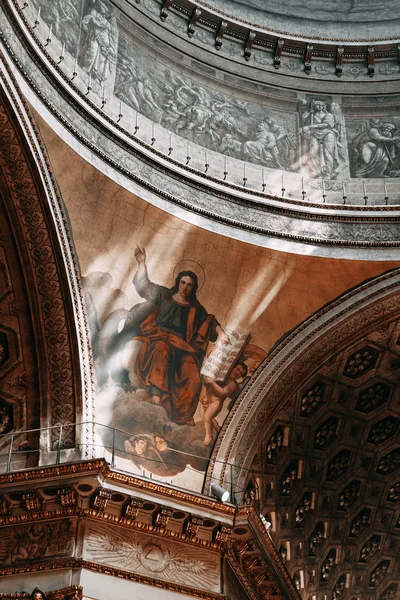 Isaac Cathedral Çatıdan Görüntüleyin Petersburg Panoraması Mimari Sokaklar — Stok fotoğraf