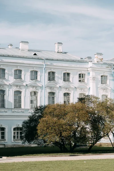 Elemente Der Architektur Historischer Gebäude Die Straßen Von Petersburg Tempel — Stockfoto