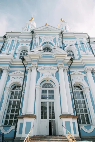 Elemente Der Architektur Historischer Gebäude Die Straßen Von Petersburg Tempel — Stockfoto