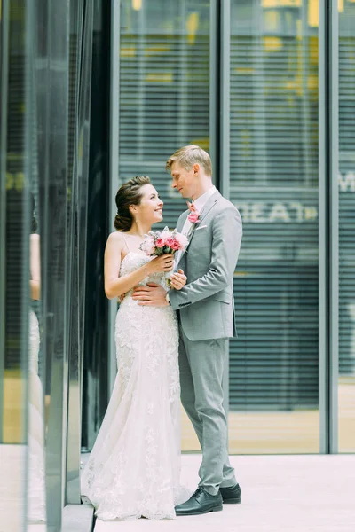 Casamento Elegante São Petersburgo Fotografia Cidade Estilo Europeu Arquitetura — Fotografia de Stock