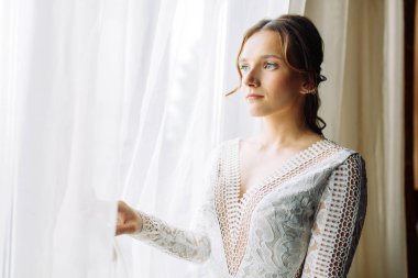 Avrupa tarzında otelde Gelin ücretleri. Boudoir fotoğraf çekimi ve gelinlik.