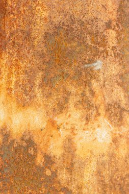 Eski paslı metal doku. Tafsilât-in kırık mekanizması ve soyulması boya.