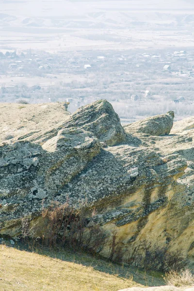 Krásný Výhled Hory Gori Georgie Zajímavosti Příroda Pro Šetřič Obrazovky — Stock fotografie