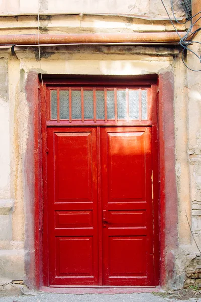 Facades Old Rusty Doors Beautiful Arches Greenery Fortresses — Stock Photo, Image