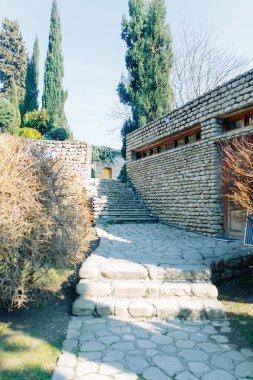  Kiliseler ve Manastırlar Gürcistan'daki antik mimarisi. Tarihi yerler ve Etkinlikler.