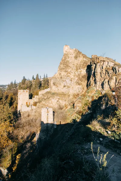 조지아에서 요새를 Kvevri — 스톡 사진