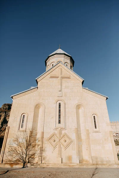 Antyczny Architektura Kościołów Klasztorów Gruzji Zabytki Atrakcje — Zdjęcie stockowe