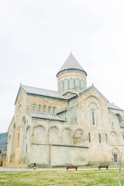 수도원 조지아에서의 술입니다 역사적인 — 스톡 사진