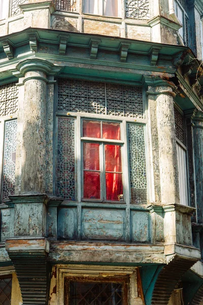 第比利斯古城的街道 旧街道和建筑物 — 图库照片