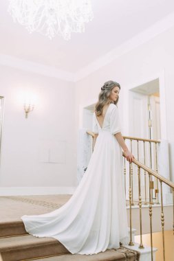 Avrupa tarzı ışık düğün fotoğraf çekimi. Daha önce ofis kayıt töreninde gelin. 