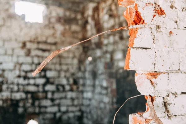 Tasarım için arka plan. Eski tahrip fabrika Blur. 