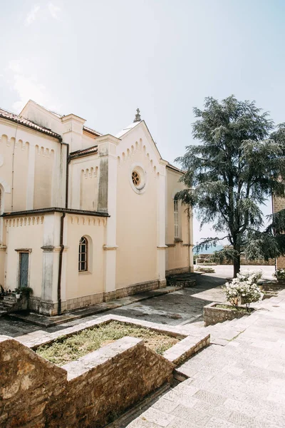 Lugares Interés Calles Del Casco Antiguo Vistas Panorámicas Herceg Novi — Foto de Stock