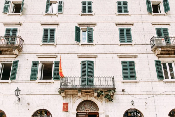 Acogedores Rincones Montenegro Panorama Ciudad Kotor Los Detalles Las Calles — Foto de Stock