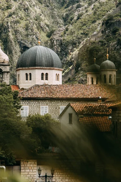 Cozy Corners Montenegro Panorama City Kotor Details Streets — Stock Photo, Image