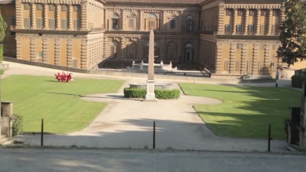 ローマの観光スポットと建築の富 ローマの痛みのマナー博物館 — ストック動画