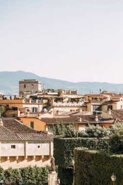 İtalya Parkı 'nın mimarisi ve panoramaları. Floransa 'daki Boboli Bahçeleri. 