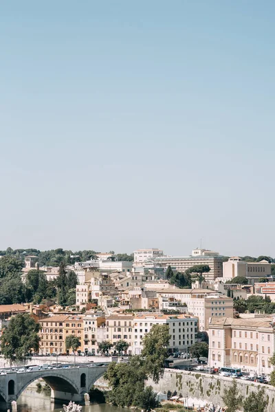 Arquitetura Panoramas Cidade Velha Alvorada Ruas Roma Italia — Fotografia de Stock
