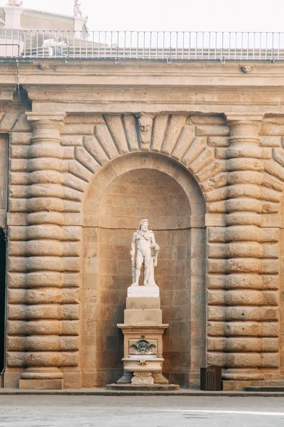 Szczegóły Architektury Zabytków Rzymu Fontanny Posągi Parkach — Zdjęcie stockowe