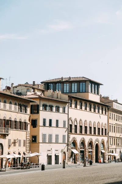 Panorama Sights Top View Morning Dawn Florence — Stock Photo, Image