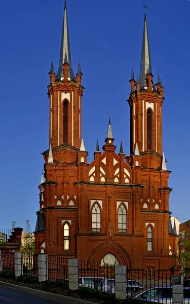 Igreja Católica Vladivostok Imagem De Stock