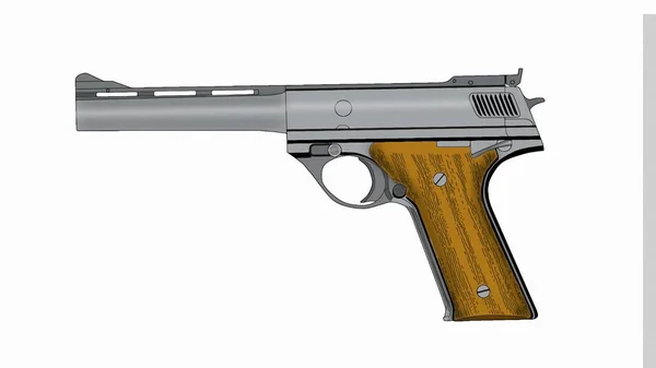 Arma Arma Pistola Automática — Fotografia de Stock