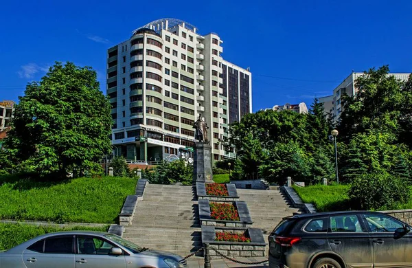 Vladivostok Paisagem Edifícios Ruas Cidade — Fotografia de Stock