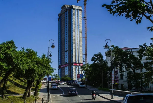 Vladivostok Paisaje Edificios Calles Ciudad — Foto de Stock