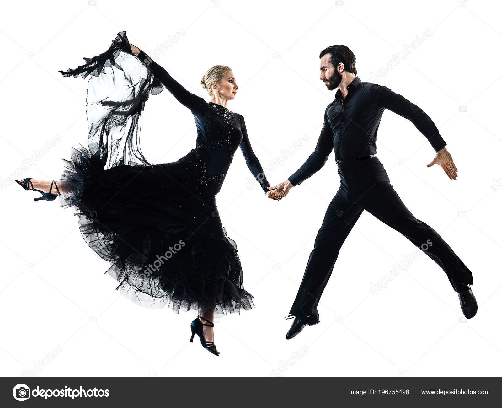 Man Woman Couple Ballroom Tango Salsa Dancer Dancing