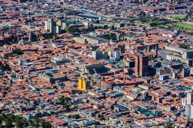 Bogota manzarası cityscape Kolombiya