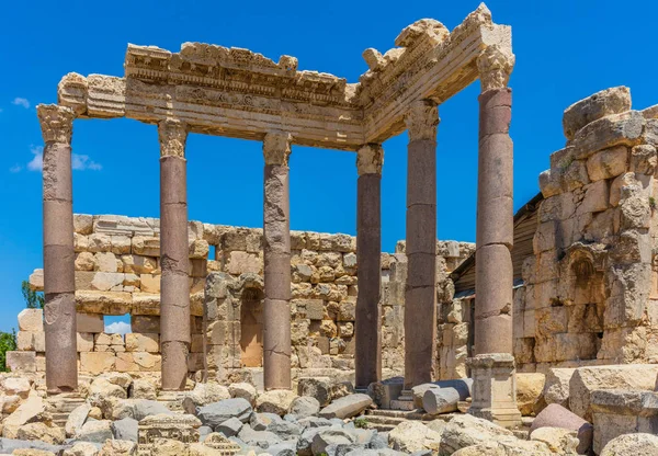 Tempel der jupiter romans ruinen baalbek beeka libanon — Stockfoto