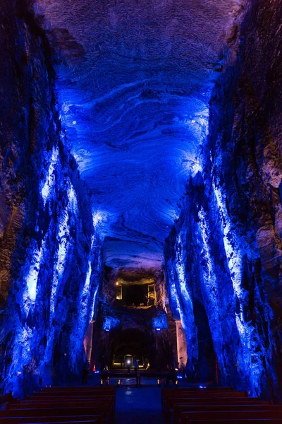 Catedral de Sal  Salt Cathedral Zipaquira Cundinamarca Colombia — Stock Fotó