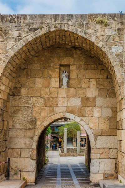 Старый Сук Библос Джбейл Ближнем Востоке Ливана — стоковое фото