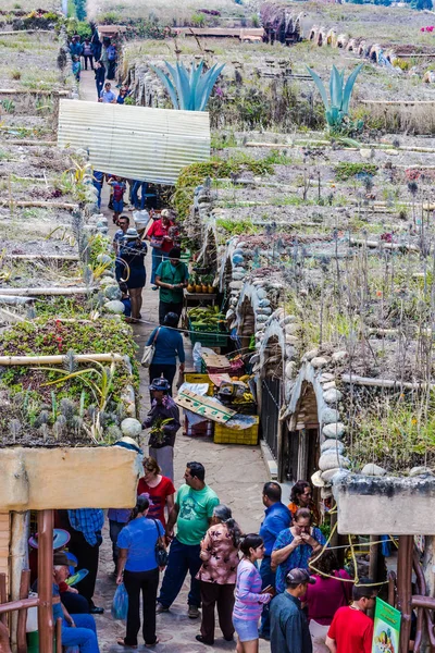 Mercado campesino de acuarela los santos santander kolumbien — Stockfoto