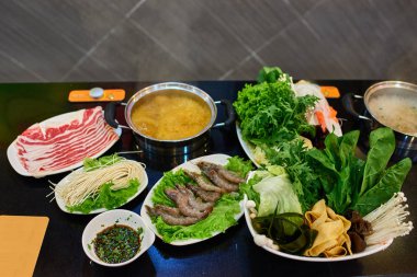 Çin sıcak pot Restoran Pekin Çin 