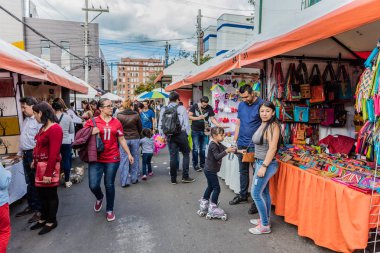 Mercado de las Pulgas de Usaquen Bogota Kolombiya
