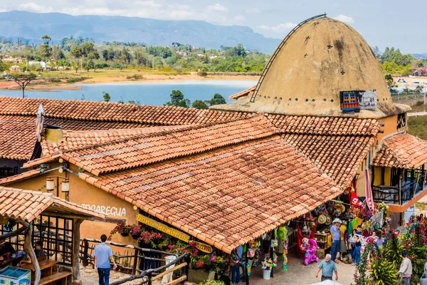 Mercado Campesino de Acuarela Los Santos Santander Colombia —  Fotos de Stock