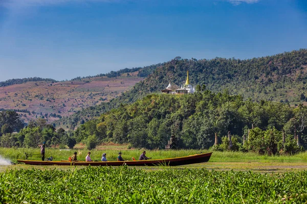 Lago Inle shan estado Myanmar —  Fotos de Stock