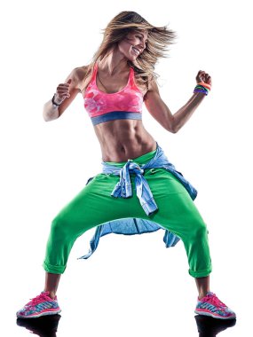 kadın kardiyo dansçılar dans excercises isolat egzersiz fitness